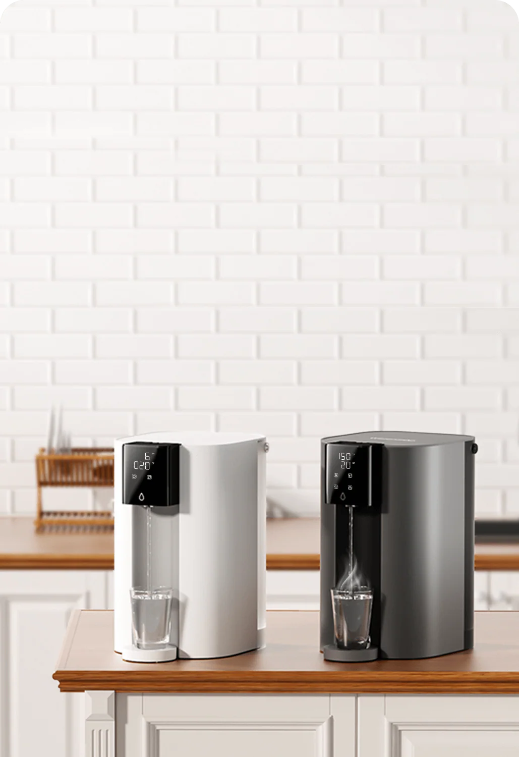 Waterdrop C1H Countertop Instant Hot Water RO System – 6-Stage Filtration, 3-Second Heat, Smart Touch