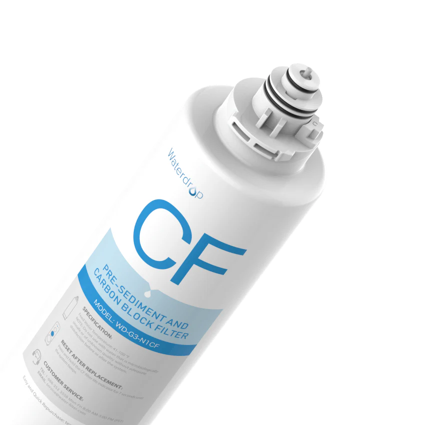 CF Filter for Waterdrop G3P600 & G3 Reverse Osmosis System