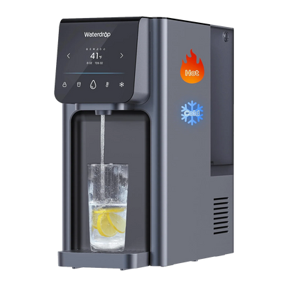Waterdrop A1 Countertop RO Hot & Cold Water Dispenser – 7-Stage Pure Water, Instant Heat & Chill