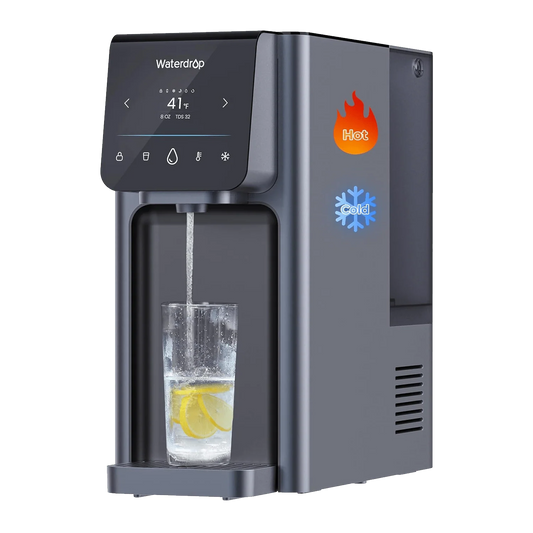Waterdrop A1 Countertop RO Hot & Cold Water Dispenser – 7-Stage Pure Water, Instant Heat & Chill